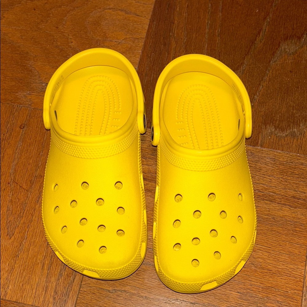 Yellow Crocs